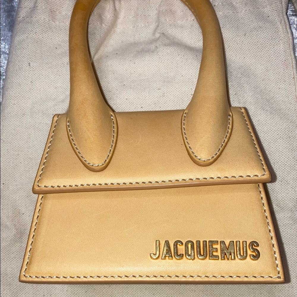 Jacquemus Yellow 'Le Chiquito' Clutch